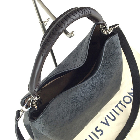 Louis Vuitton Mahina Babylon PM Shoulder Bag Noir Black - Picture 7 of 9